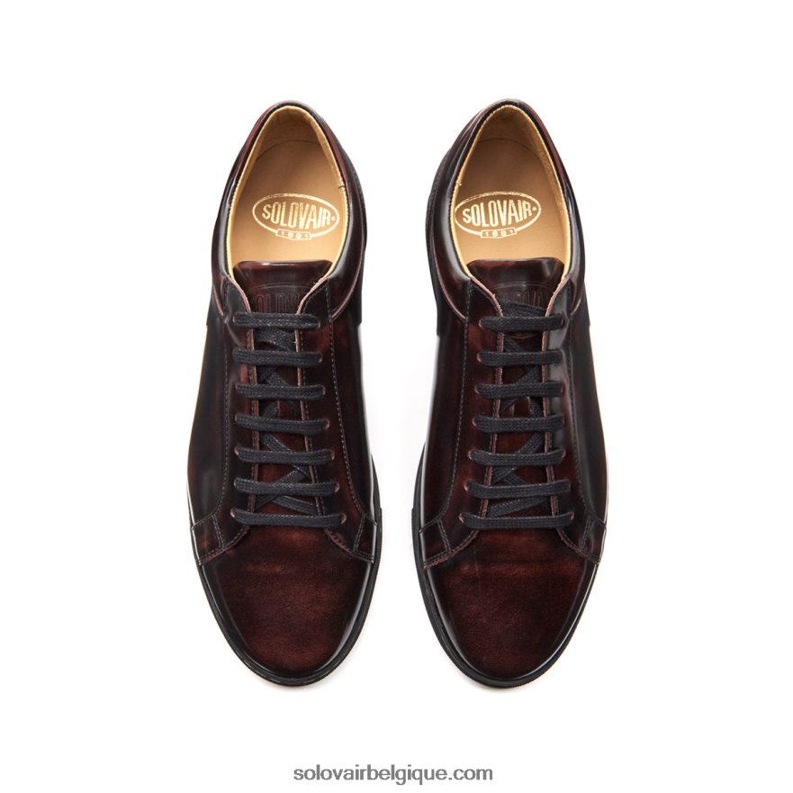 Panier Solovair Bordeaux Rub-off 070 48f40r230