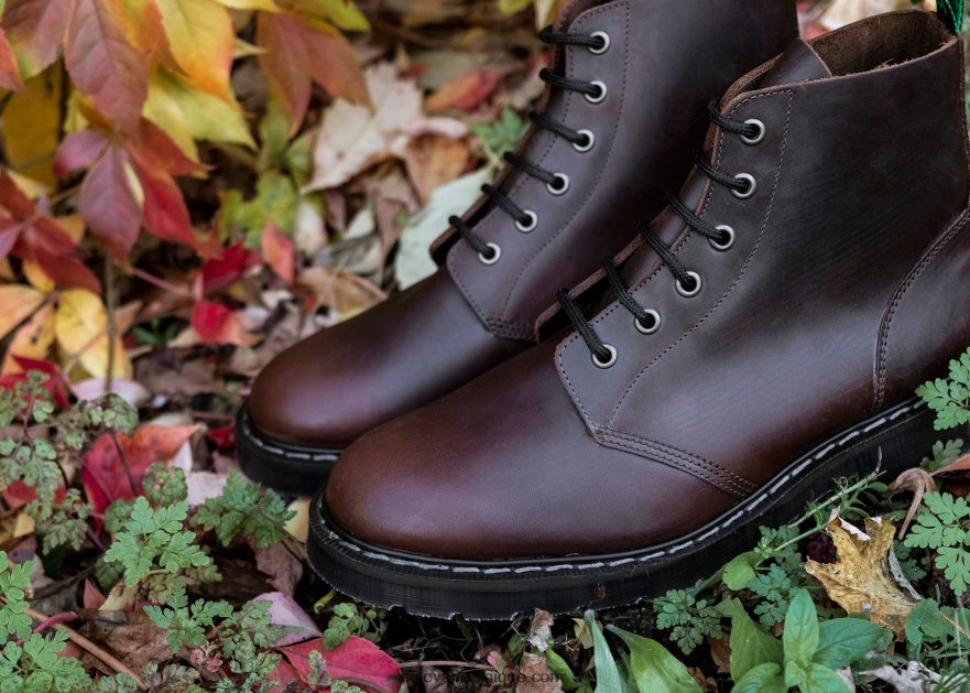 Femme Solovair Gaucho Crazy Horse Botte Astronaute à 6 Yeux 48f40r237