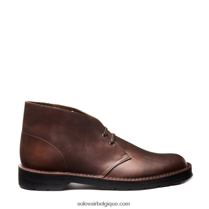 Hommes Solovair Botte Chukka Cheval Fou Gaucho 48f40r33