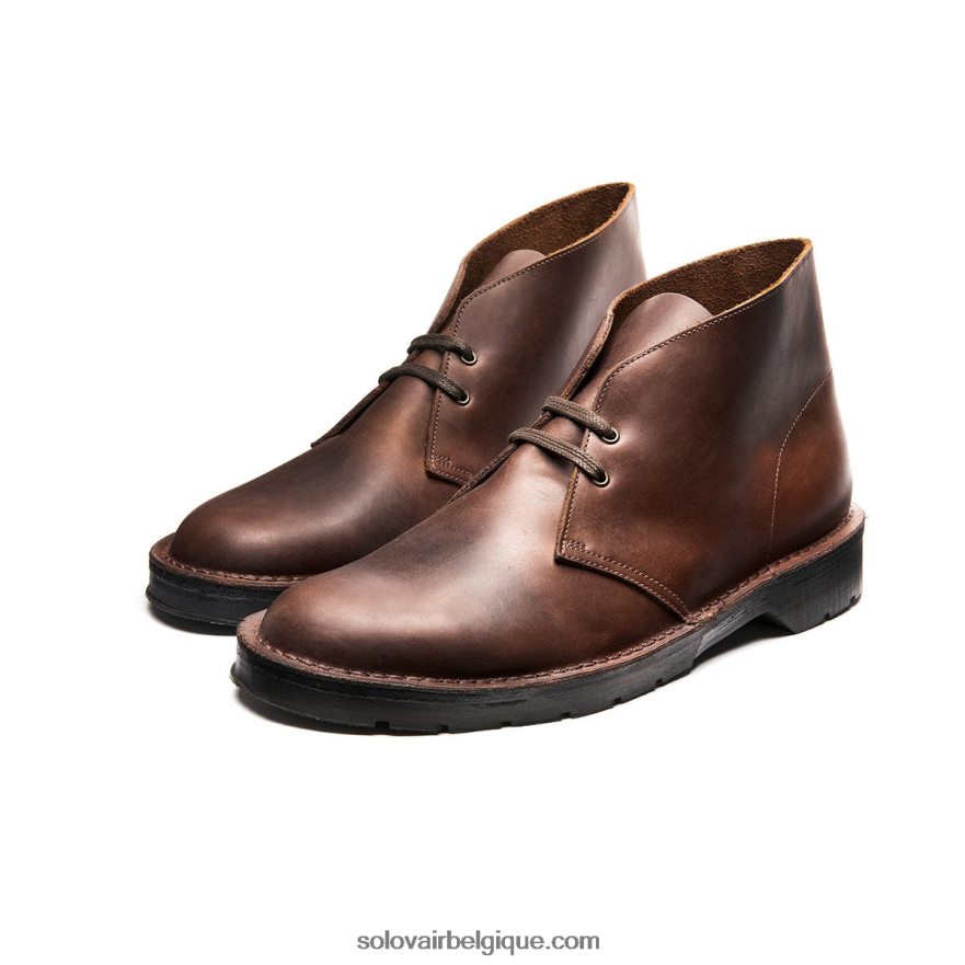 Hommes Solovair Botte Chukka Cheval Fou Gaucho 48f40r33
