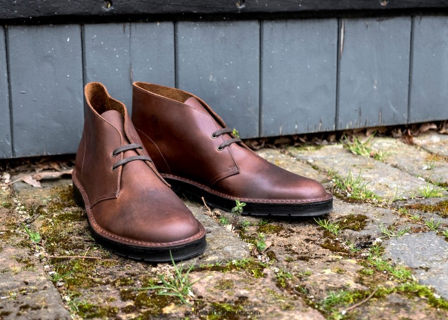 Hommes Solovair Botte Chukka Cheval Fou Gaucho 48f40r33