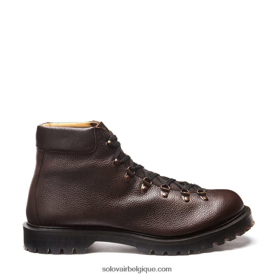 Hommes Solovair Randonneur Urbain Grain De Noyer 48f40r139