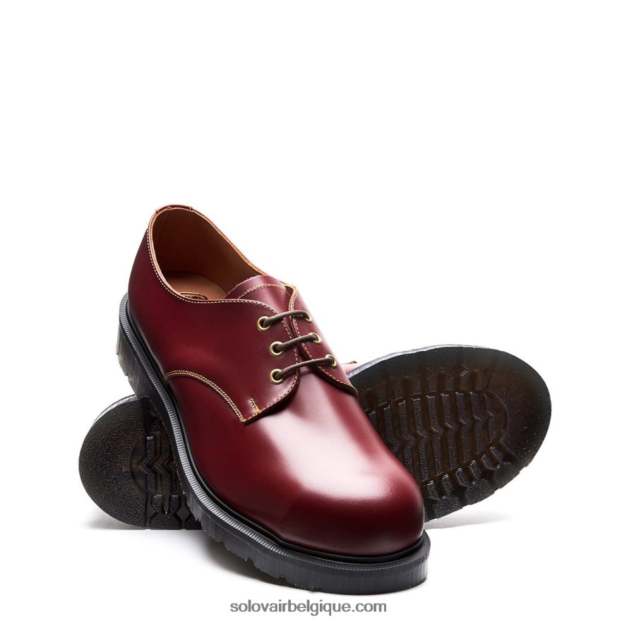 Hommes Solovair Chaussure Gibson à Bout En Acier Du Sud 48f40r225